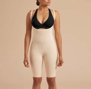 Marena Recovery Girdle with High Back*SMALL BLACK*Short Length No Closure STEP 2